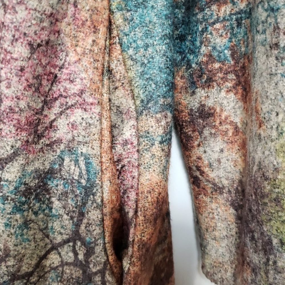 MISSLOOK Fall branches multi colored A-Line dress - Picture 6 of 10